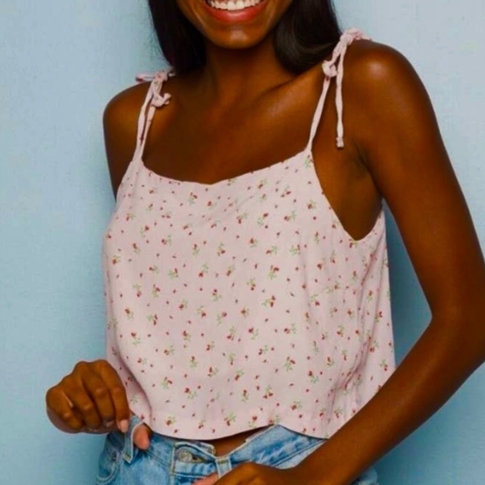 Brandy Melville Pink Dena Cami Top